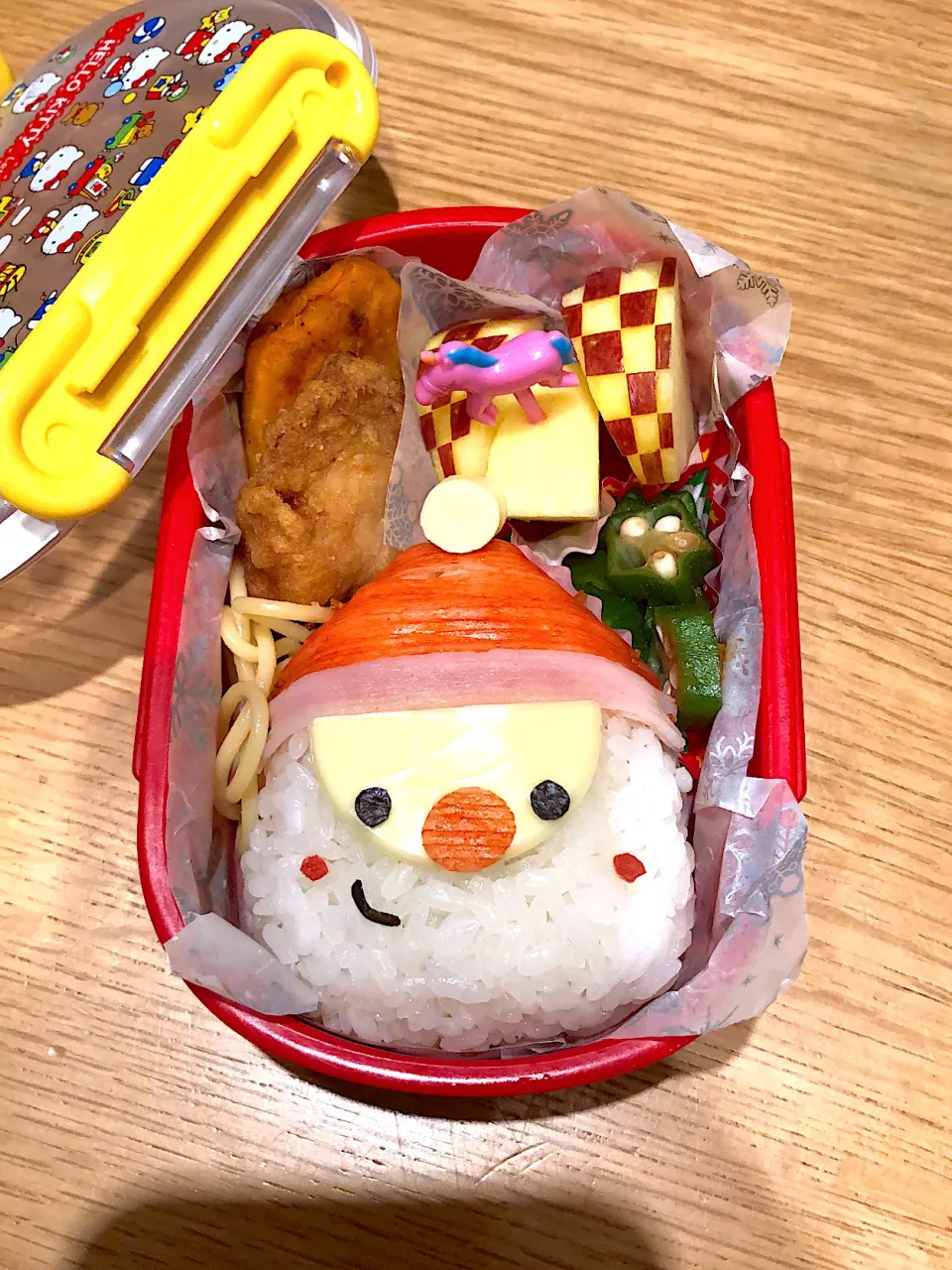 Snapdishの料理写真:サンタさん弁当☆|はるmamaさん