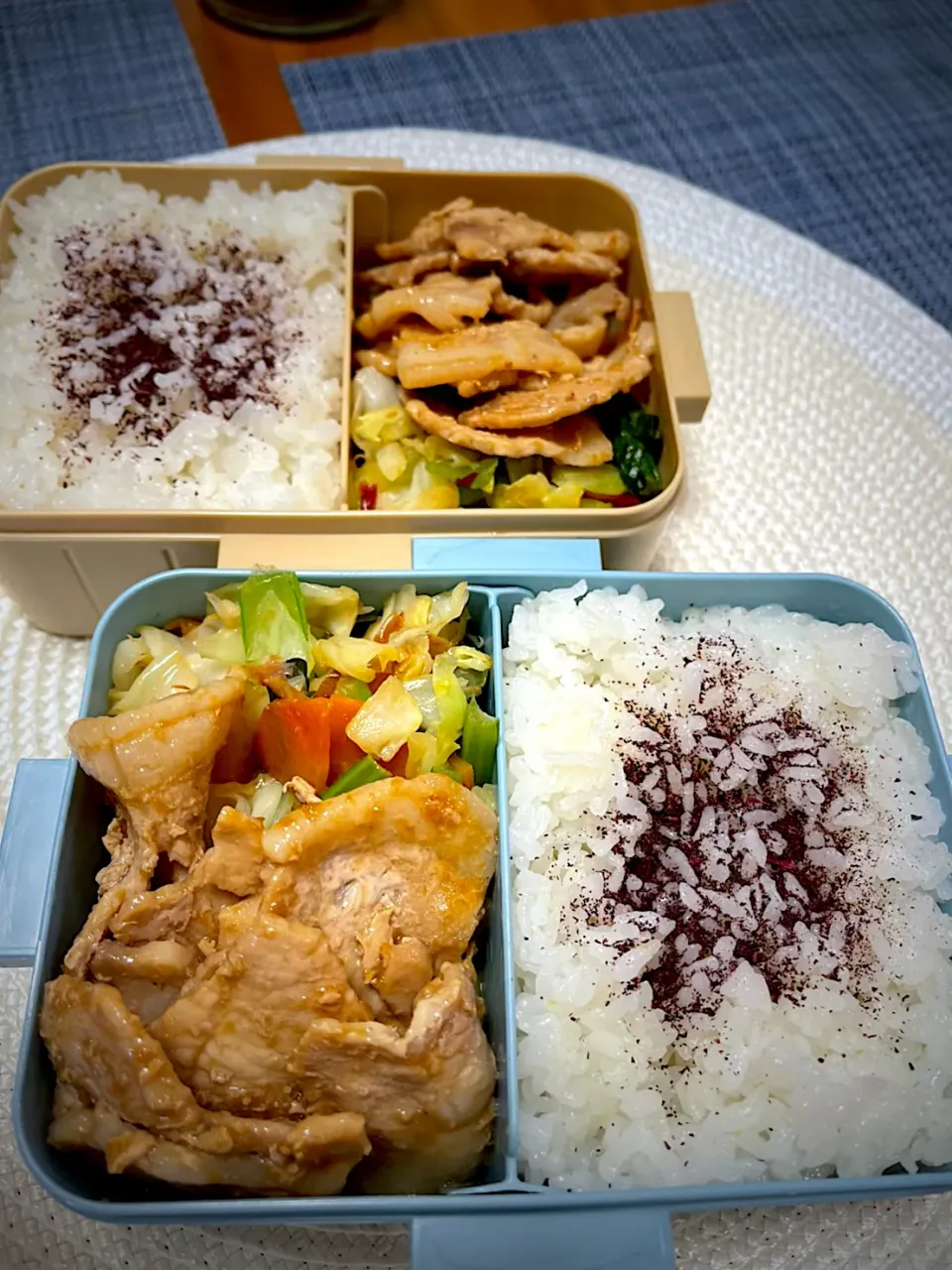 豚しょうが焼弁当　今朝は起床がつらかった… 頑張った！|Mzkさん