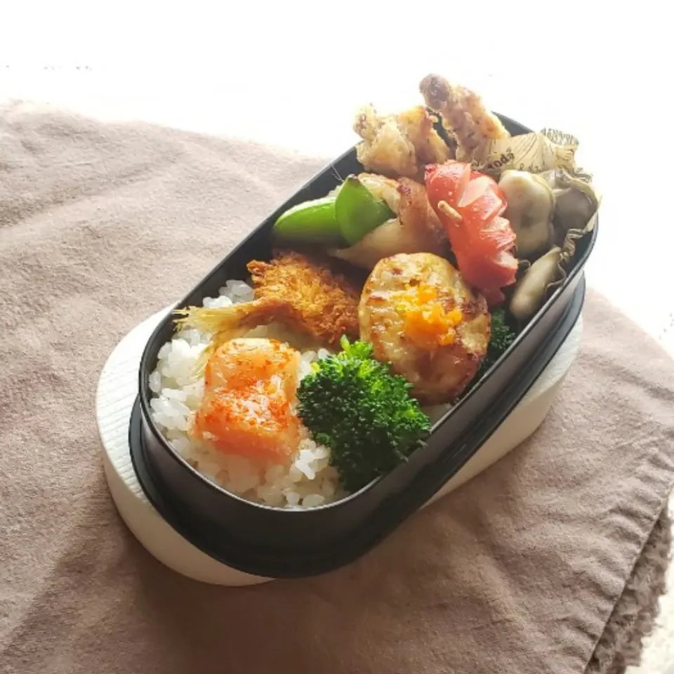 Snapdishの料理写真:てんこ盛り弁当|mi_neneco♪さん