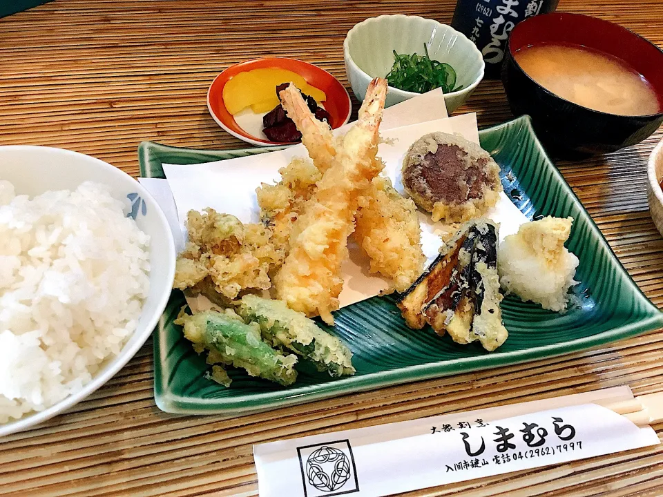 天ぷら定食😋|アライさんさん