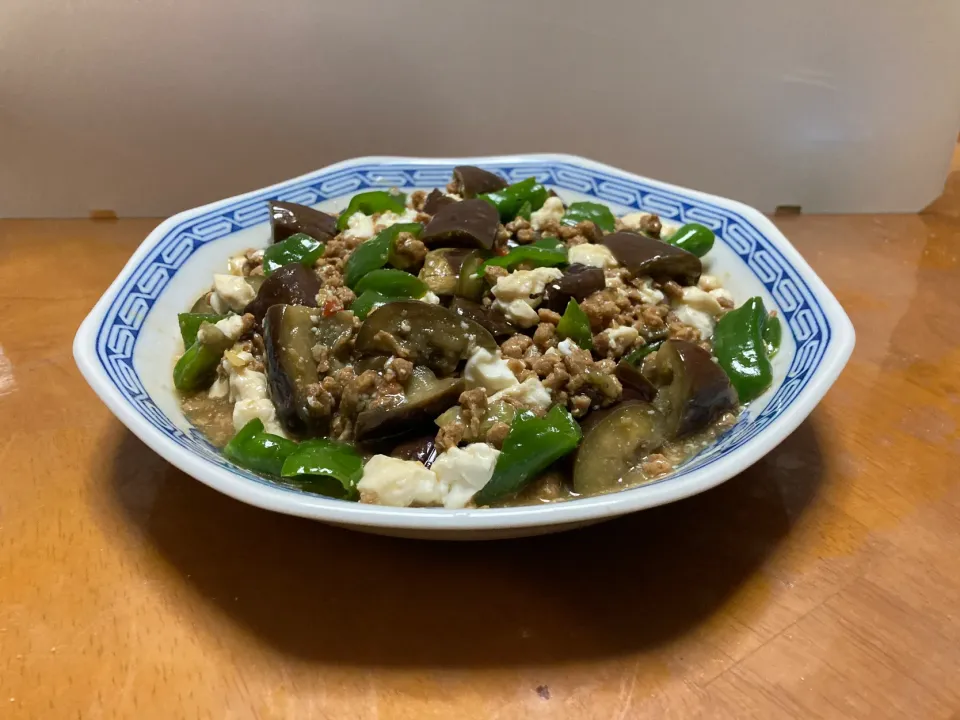 大豆のお肉ミンチタイプを使った麻婆茄子|めしおさん