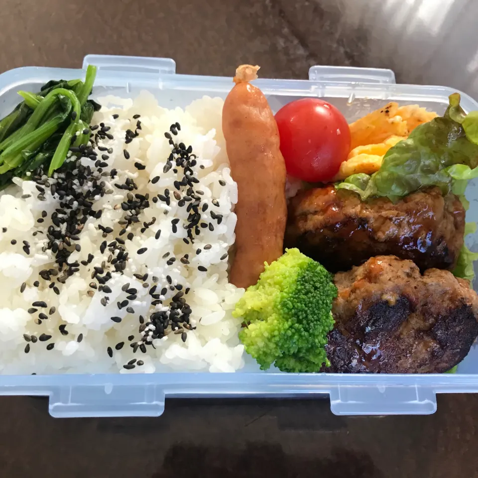 Snapdishの料理写真:ハンバーグ弁当🍱|純さん