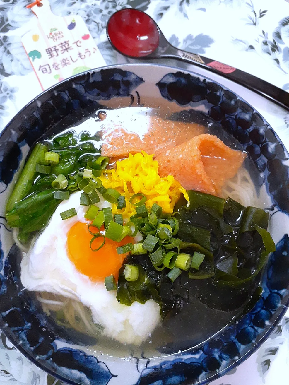 Snapdishの料理写真:🔷寒い日は温麺🔷|@きなこさん