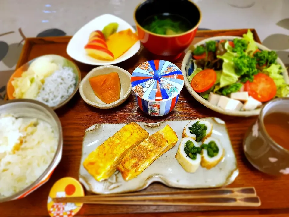 今日の朝ご飯🍚|こまちさん