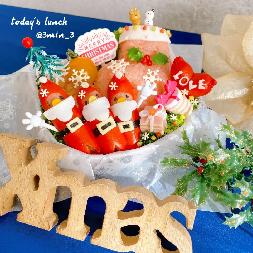 #クリスマス弁当|みぃさん