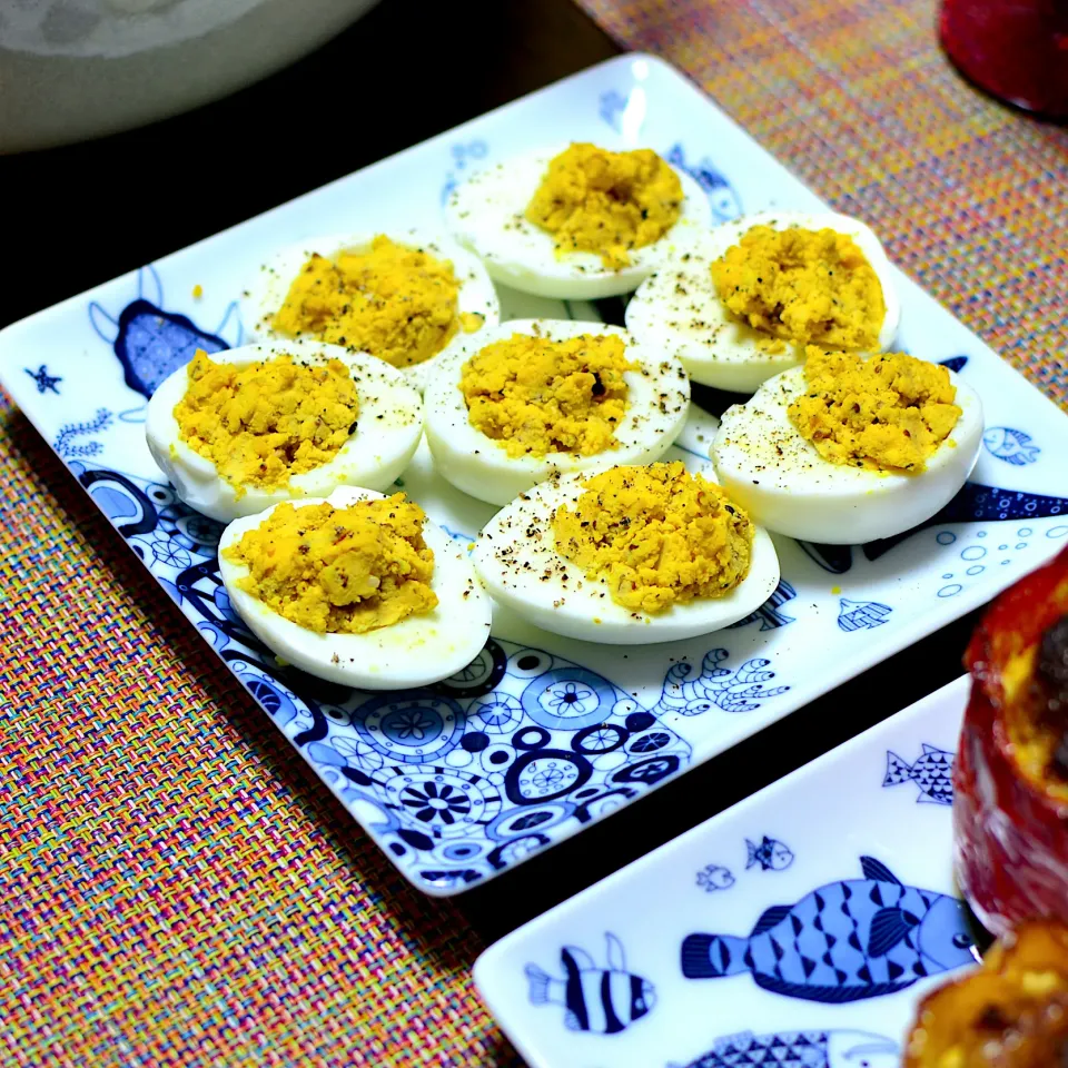 Snapdishの料理写真:Deviled Eggs🥚|Makigelinaさん