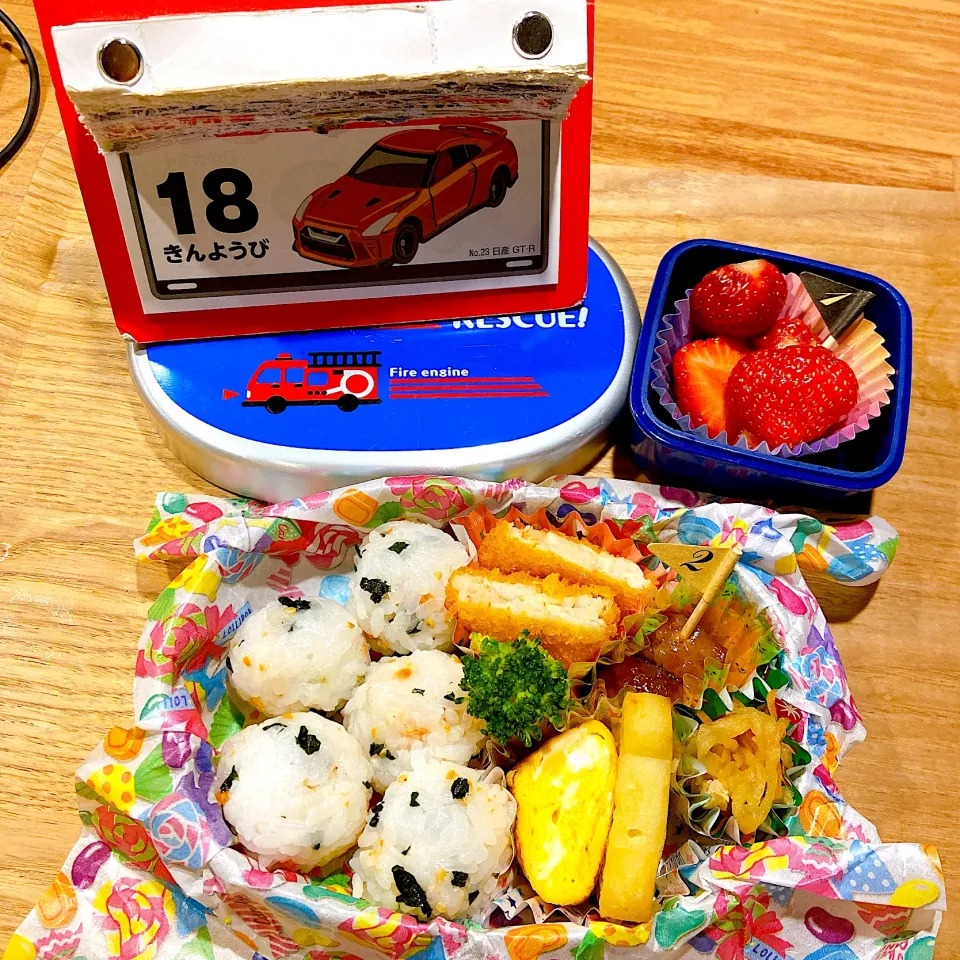 Snapdishの料理写真:＊12/18のお弁当＊|❤︎トントン❤︎さん