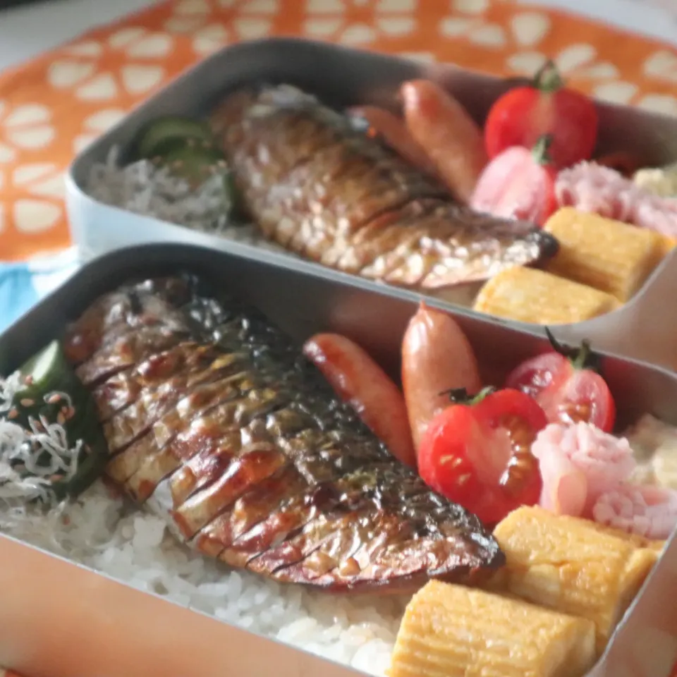 中学生男子年子弁当🍱サヴァ弁|なかじー。さん