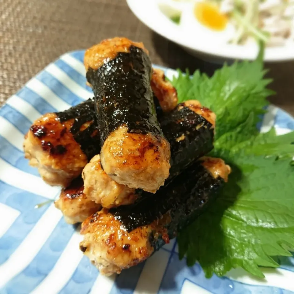 鶏つくねの磯辺巻き|ポトスさん