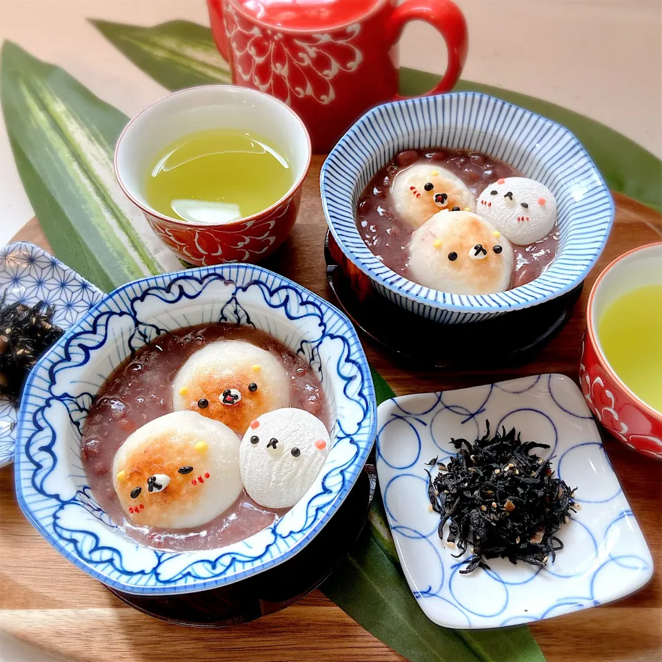 焼餅ぜんざい|せいこさん