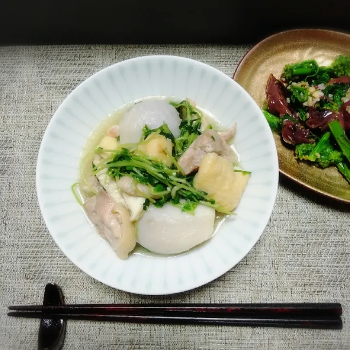 今夜のおつまみ　その2
〜鶏肉と里芋の煮物〜|ひろさん