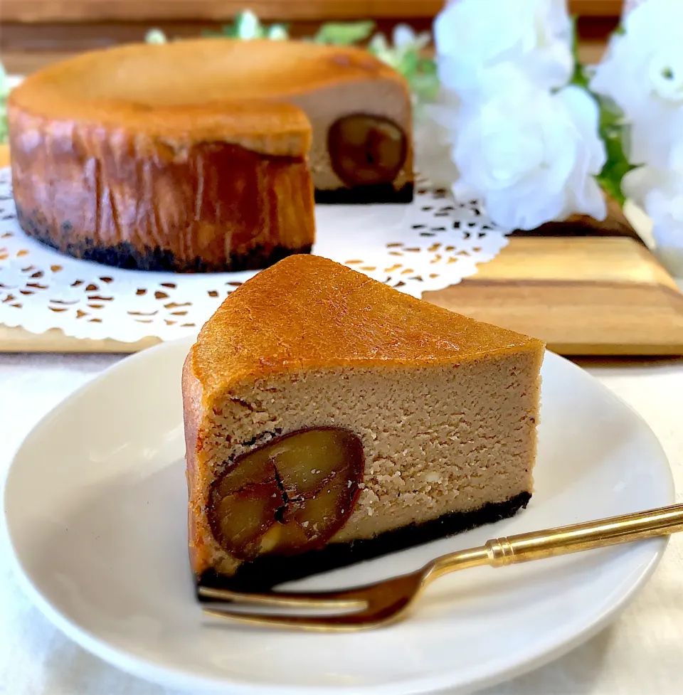 マロンチーズケーキ🌰|❁︎na--na❁︎Nさん