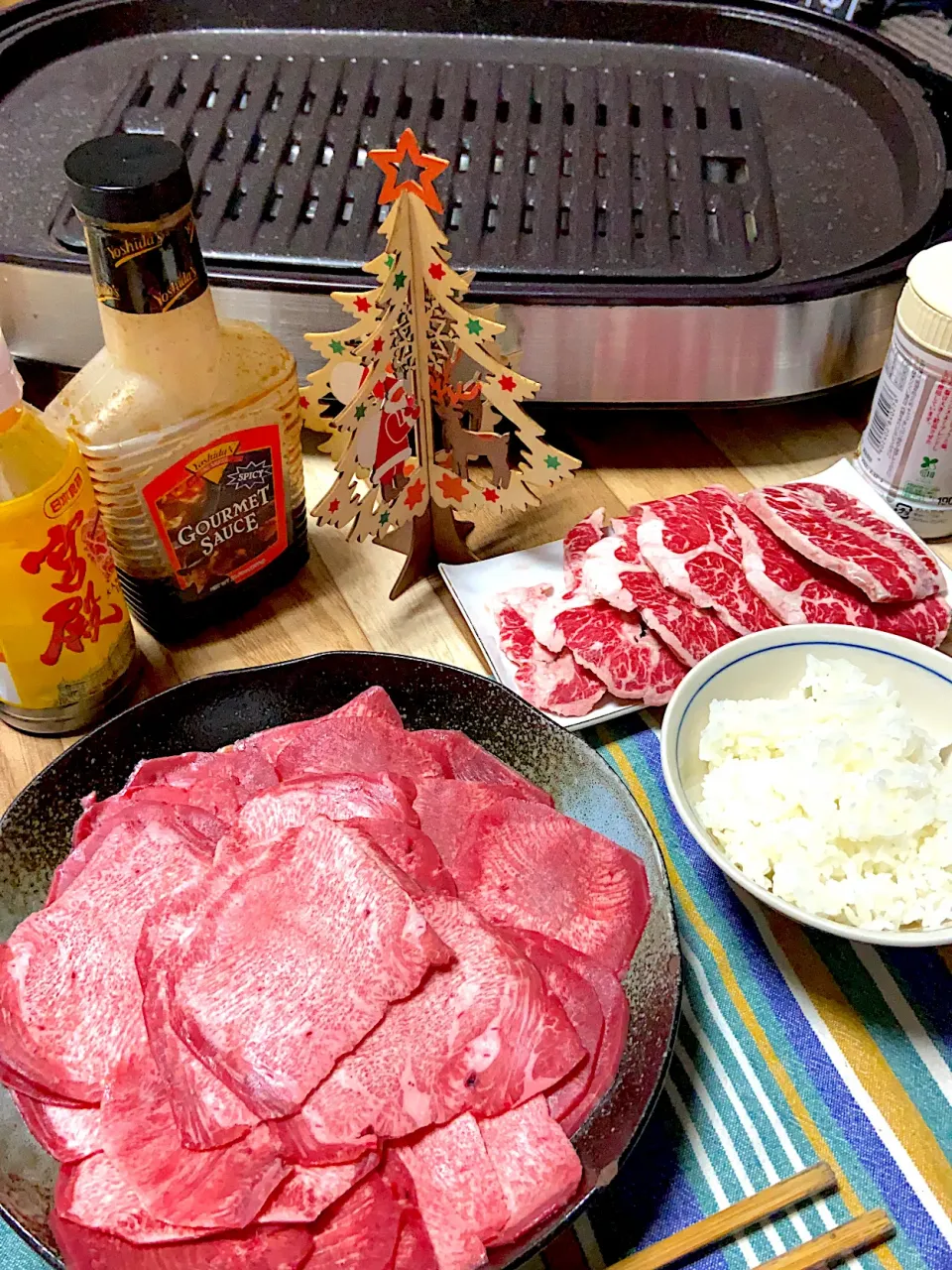 Snapdishの料理写真:お家焼き肉ー！|renharuruさん