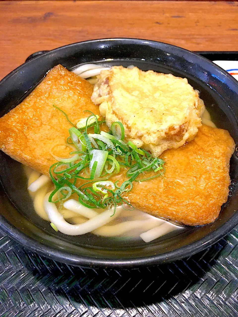 焼き芋天ぷらきつねうどん|めんちゃんさん