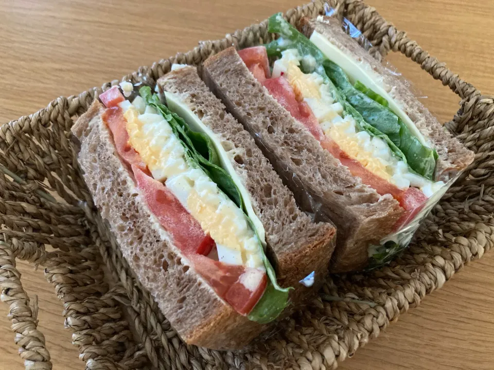 ＊ココアパンでサンドイッチ🥪✨＊|＊抹茶＊さん