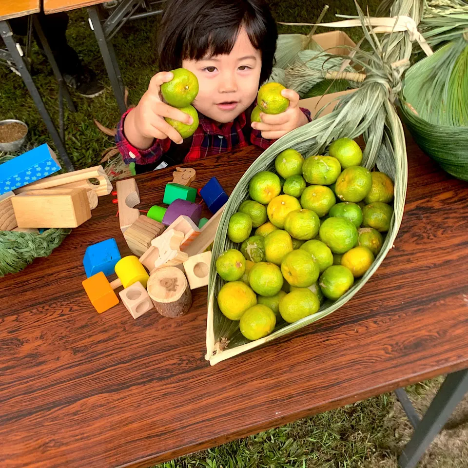 Snapdishの料理写真:シークワサー石垣島産無農薬|dabasyuさん