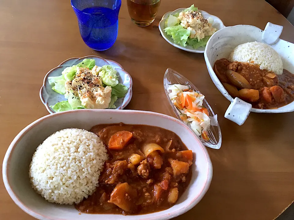 Snapdishの料理写真:ジオプロダクトのお鍋で無水カレー🍛|さくたえさん