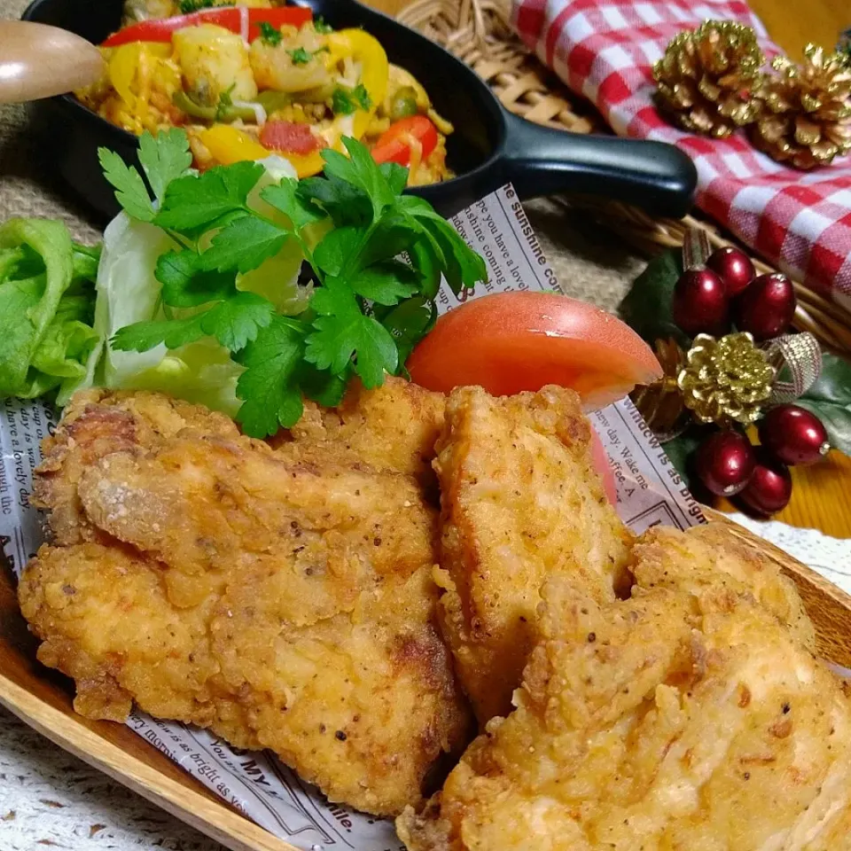 お試し〜なフライドチキン🍗|とまと🍅さん