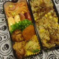 Snapdishの料理写真:＊男子弁当＊|isekoさん