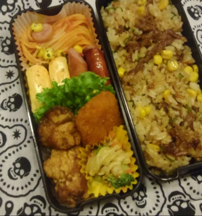 Snapdishの料理写真:＊男子弁当＊|isekoさん