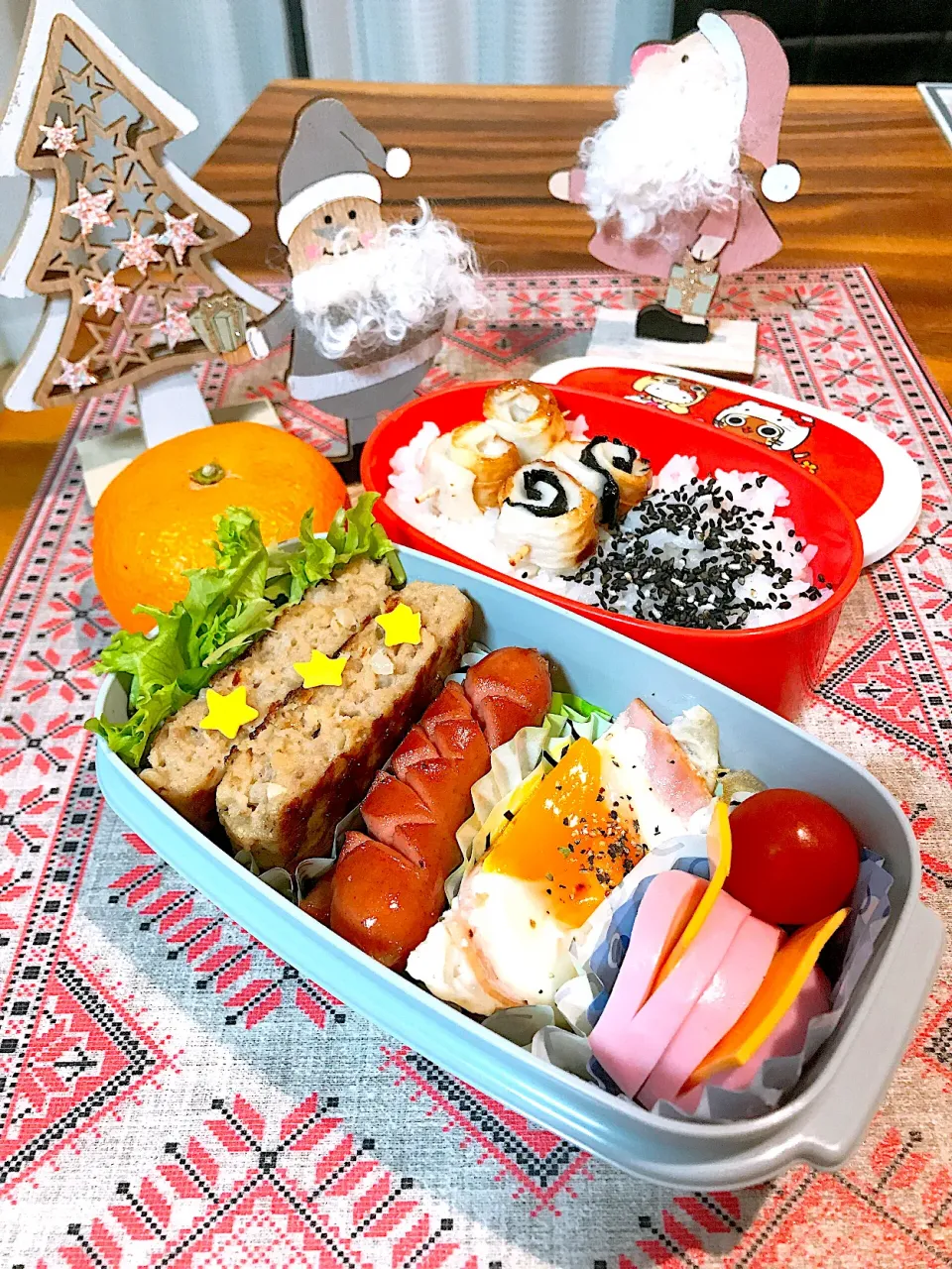 ✲︎今日のお弁当💙💛💙💛|🌼はなちゃん🌼さん