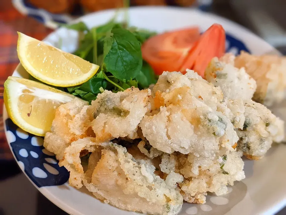 鶏ムネ肉と大葉の塩からあげ☆*°|奈津美さん