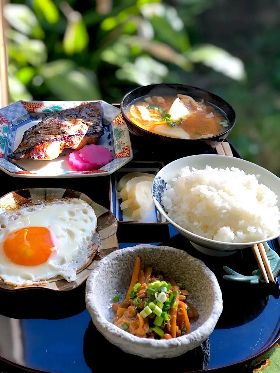 夫の朝めし♪|ちーちさん