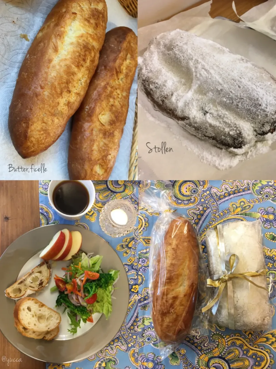 Snapdishの料理写真:今年最後のパン教室🍞|yucca@さん