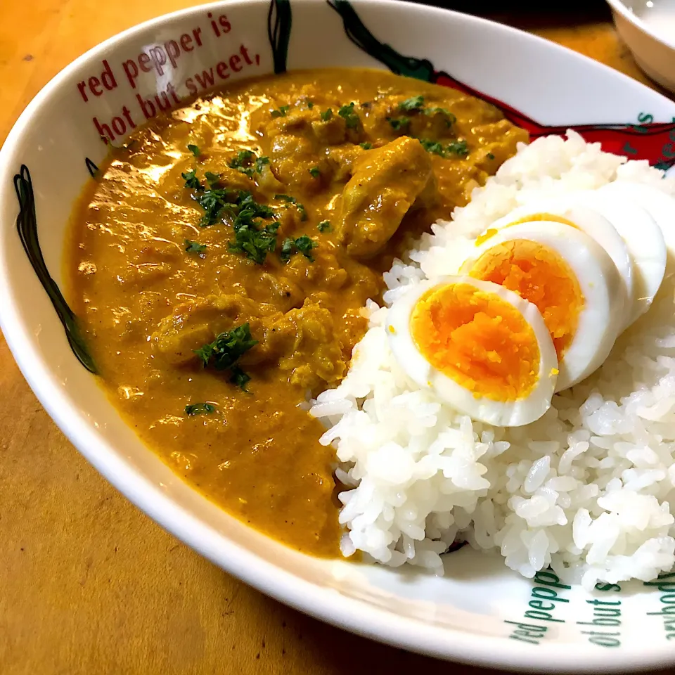 嫁さんのバターチキンカレー|沖縄「ピロピロ」ライフさん