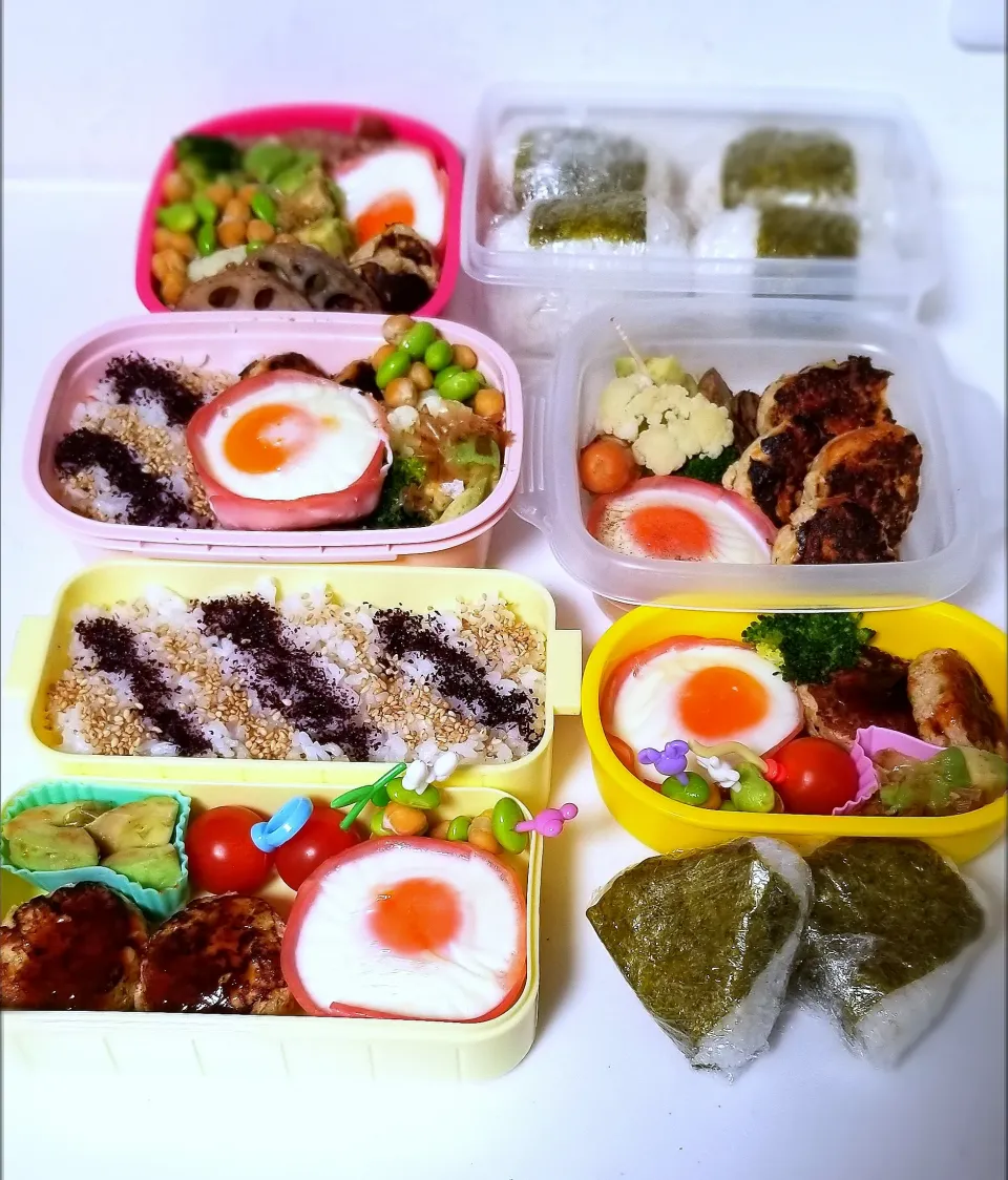 Snapdishの料理写真:12/21  ５人弁当|ゆきこさん