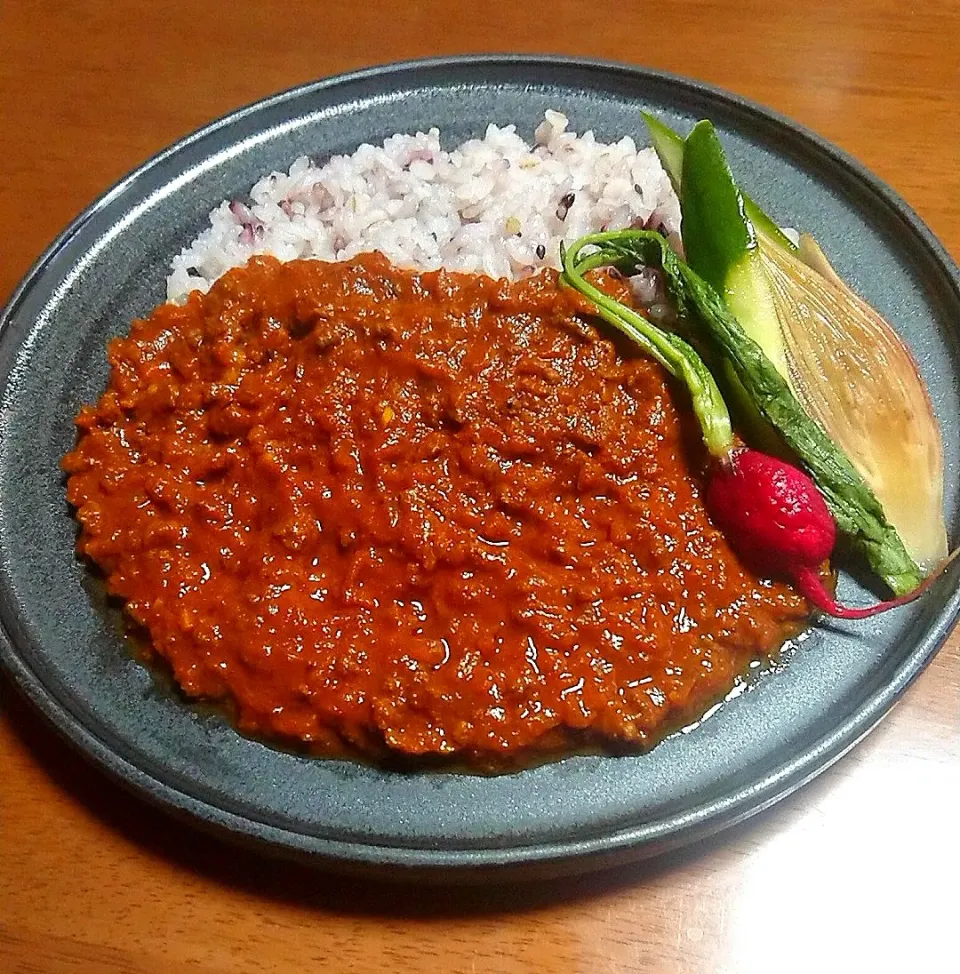 スパイシーキーマカレー|ぱおさん