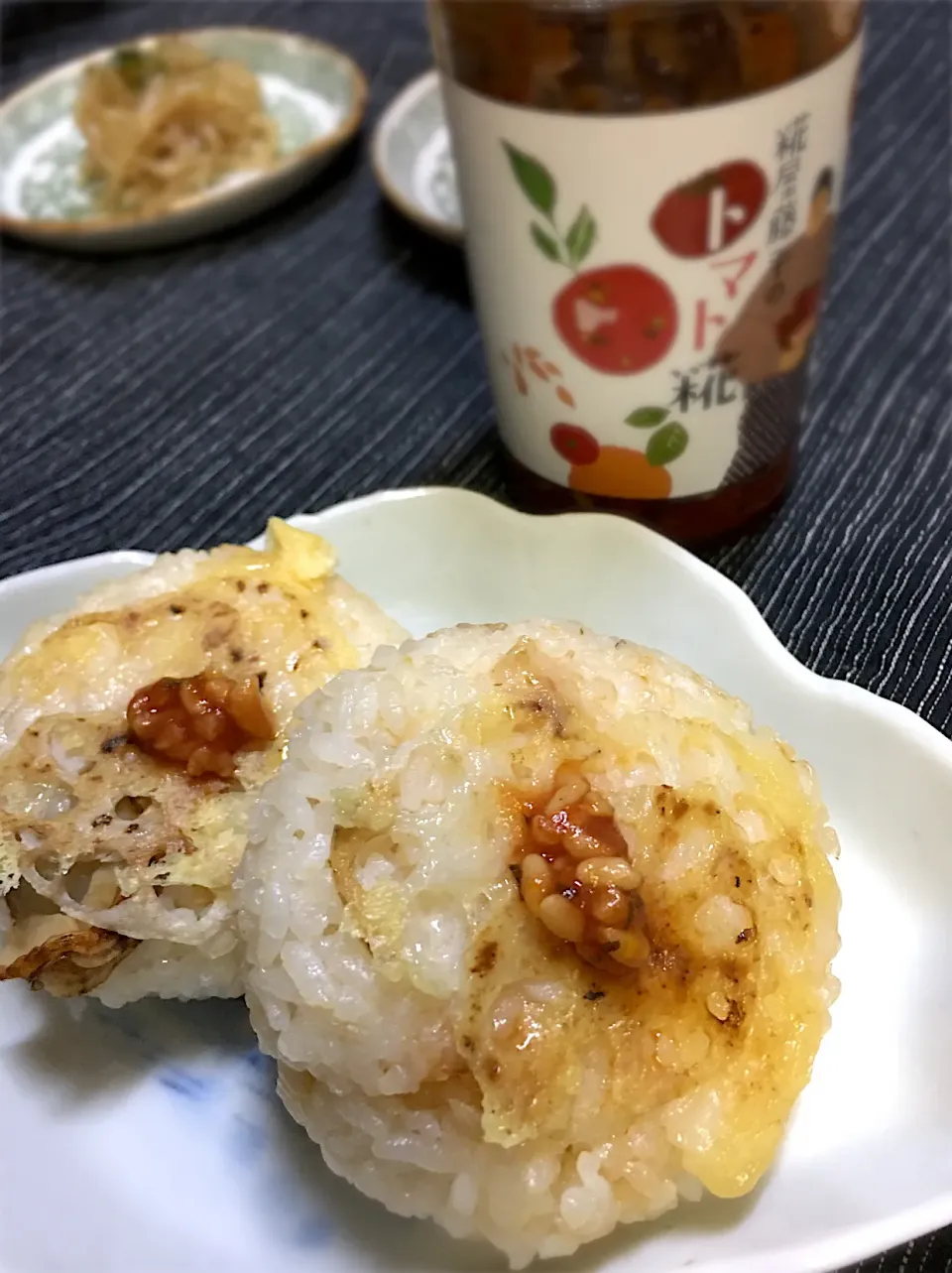 Snapdishの料理写真:＊チーズ焼きおにぎり＊(๑･̑◡･̑๑)＊|じゅんじゅんさん