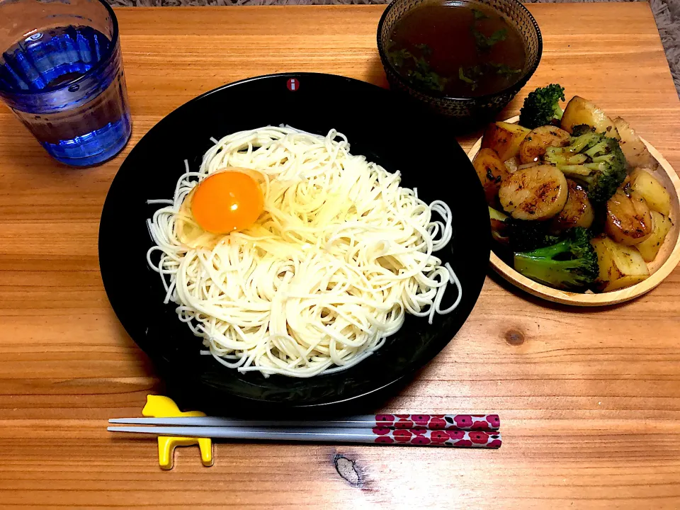 甘辛牛肉つけだれのそうめん|saknさん