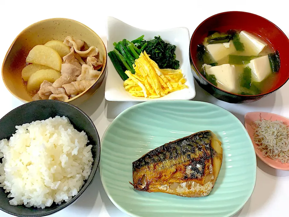 サバの塩焼き定食2ꉂꉂ('▽'*)|a.y...さん