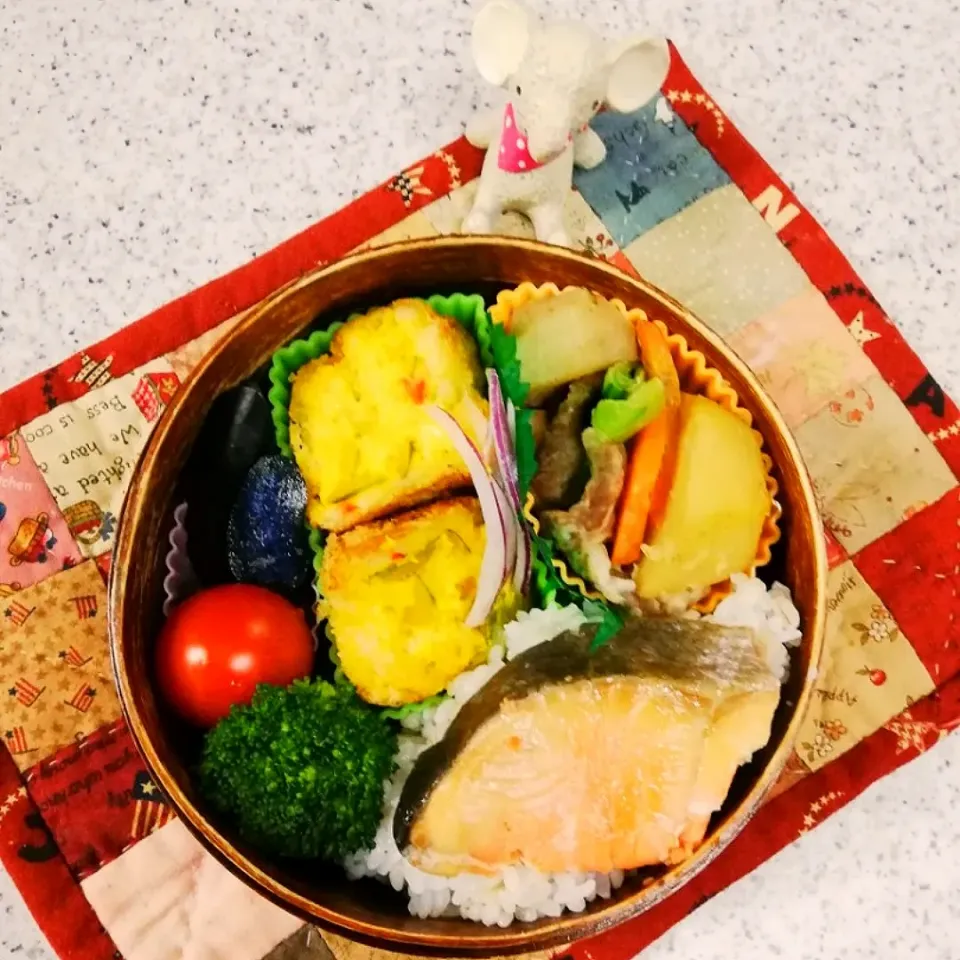 Snapdishの料理写真:今日のお弁当😊|naonaomimichanさん