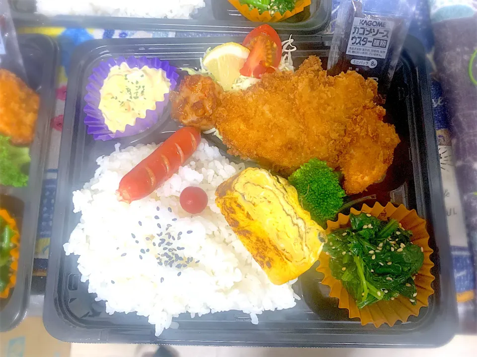 チキンカツ弁当|Keiko.Kanzakiさん