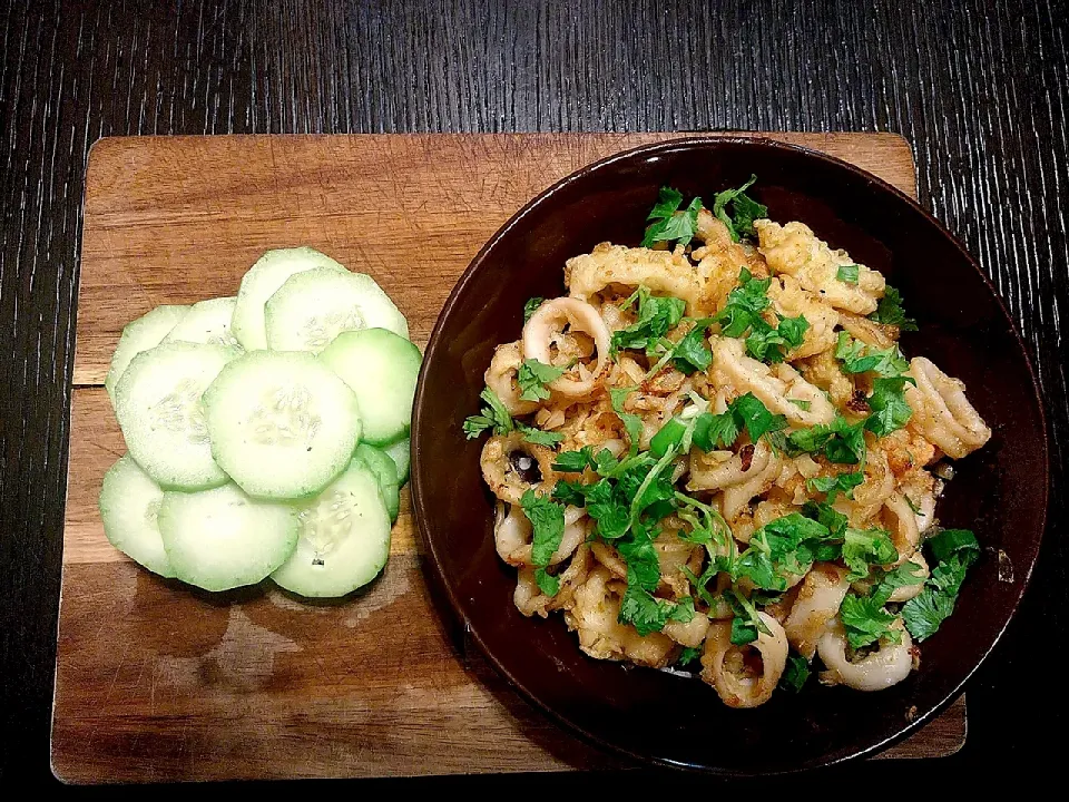 salted butter crunchy calamary|Danielさん