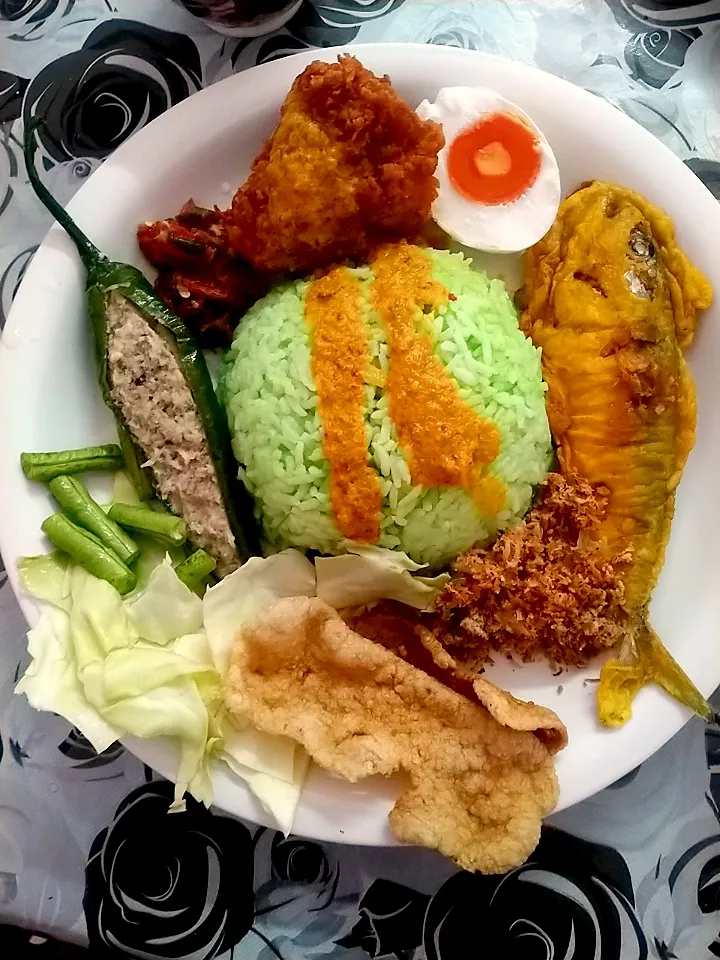 Nasi kerabu hijau|lailatul73さん