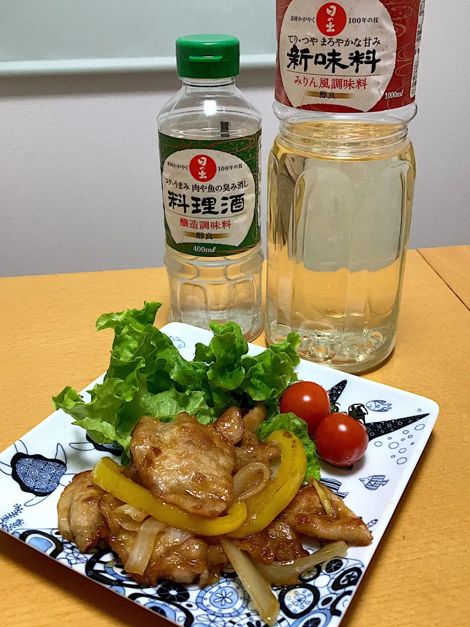 Snapdishの料理写真:日の出料理酒を使った生姜焼き|ちひろさん