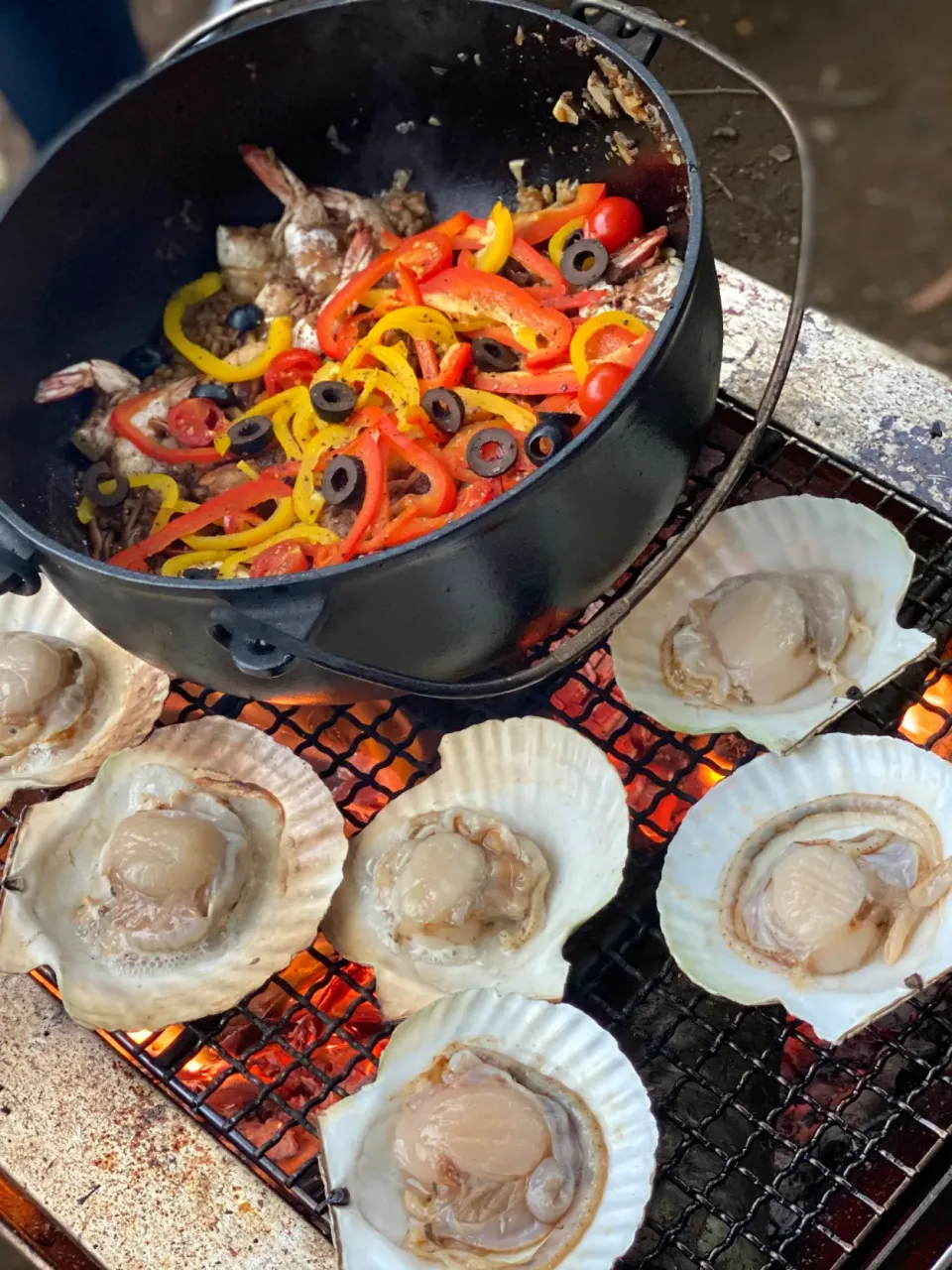 Snapdishの料理写真:キャンプ飯❤️|AKIKOさん