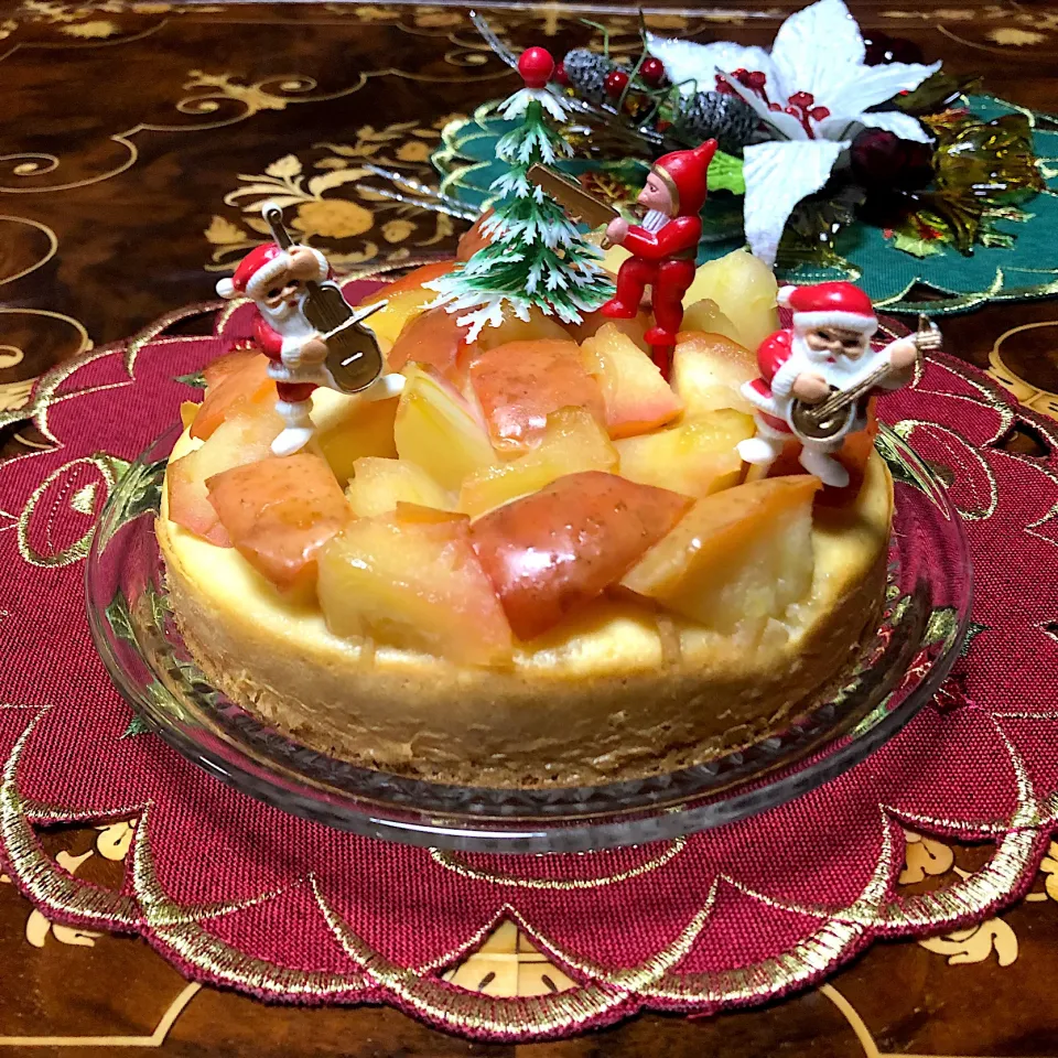 アップル🍎コンポートケーキ🎄|henryさん