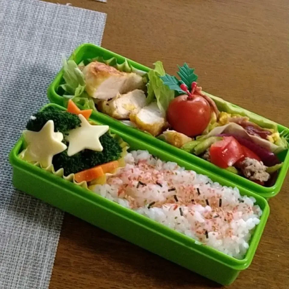 12/23 ささみのピカタ弁当|Reikoさん