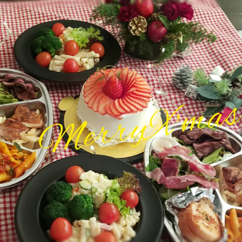 Snapdishの料理写真:お家でメリークリスマス🎄|kimikimi❤kitchenさん