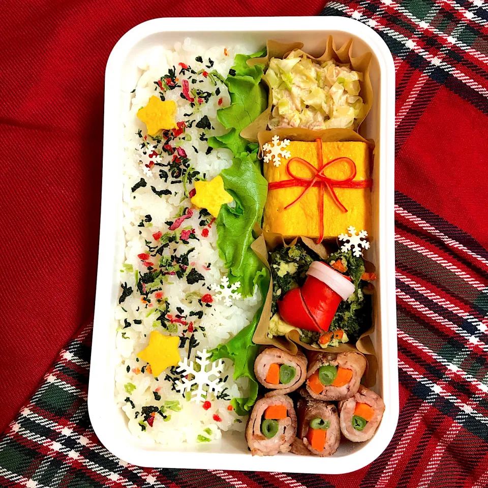 ちょこっとクリスマス弁当🎄|emichococo625さん