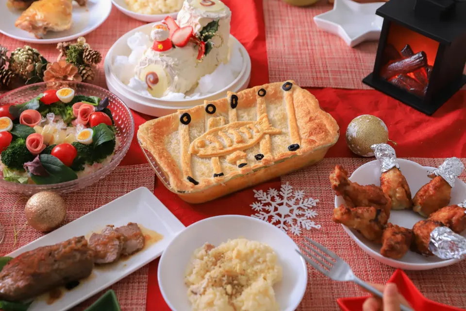 Snapdishの料理写真:クリスマスディナー2020|ゆいか＊さくママさん