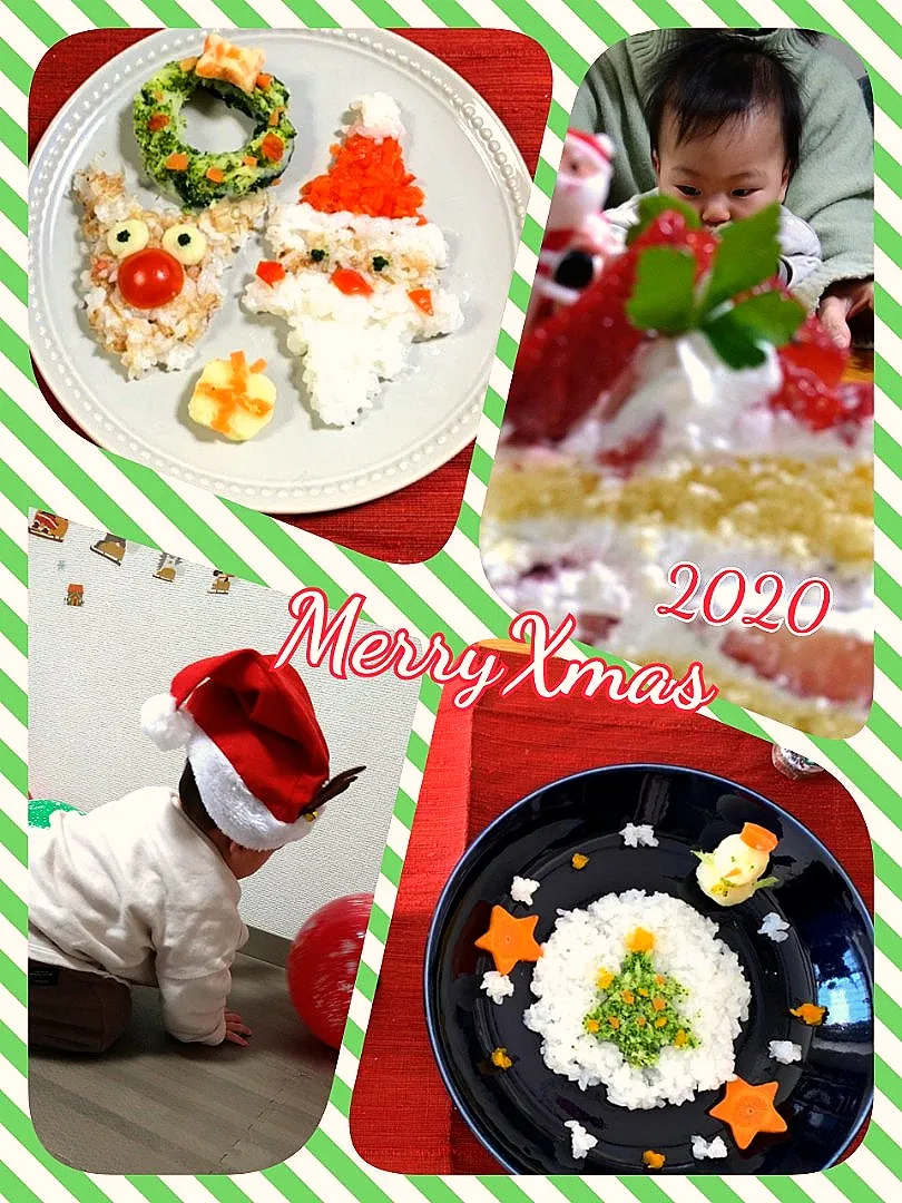 MerryX'mas⭐🎄🎁
離乳食クリスマスversion🎅|とまと🍅さん