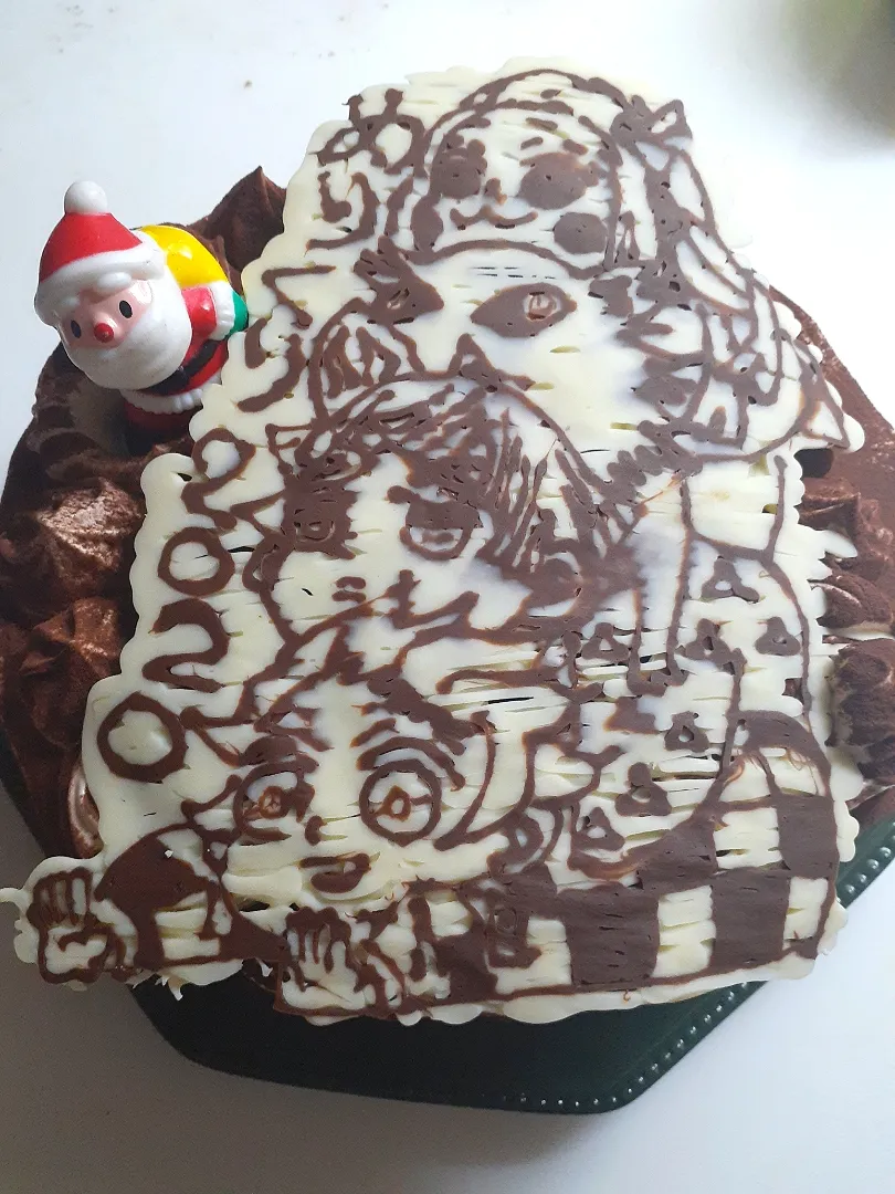 Snapdishの料理写真:☆クリスマスチョコレートケーキ☆|ｼｮｺﾗさん