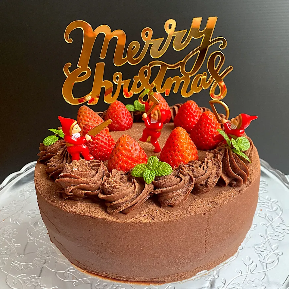 Snapdishの料理写真:クリスマスケーキ2020|ホワイトさん