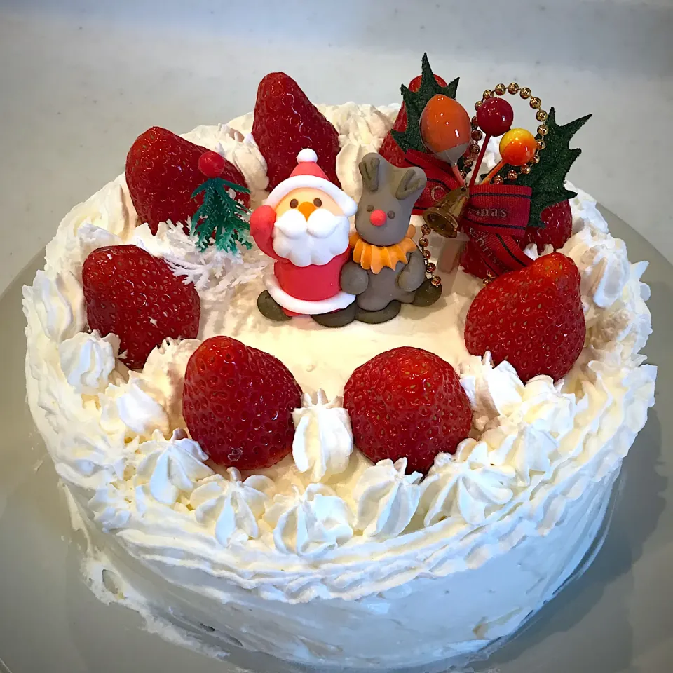 2020.12.24 (木) クリスマスケーキ🎄🎂✨|あっきーよさん