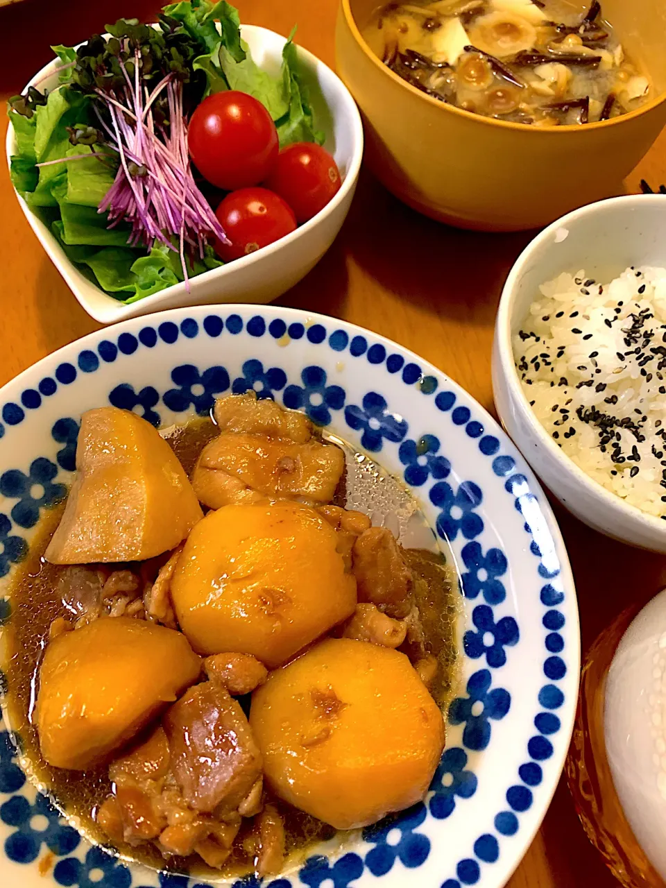 里芋と鶏肉の煮物|みつなち☆さん